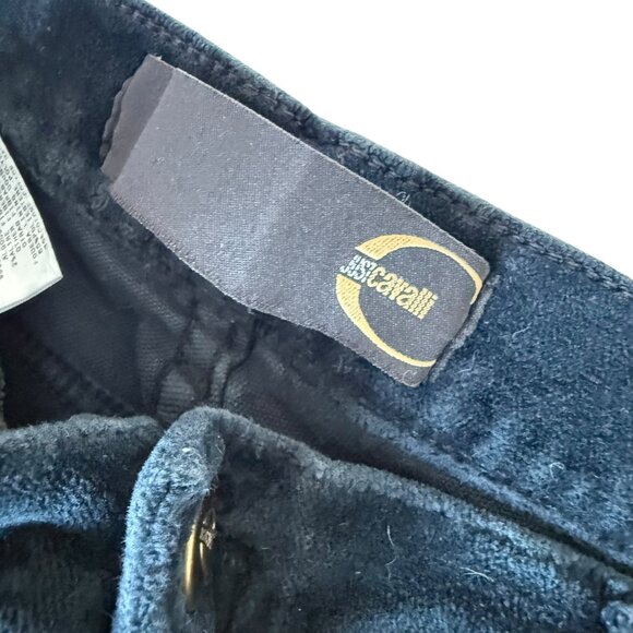 AW2003 Just Cavalli Obscure Velvet Shadow Pants stretchy size 29 - Picture 12 of 12